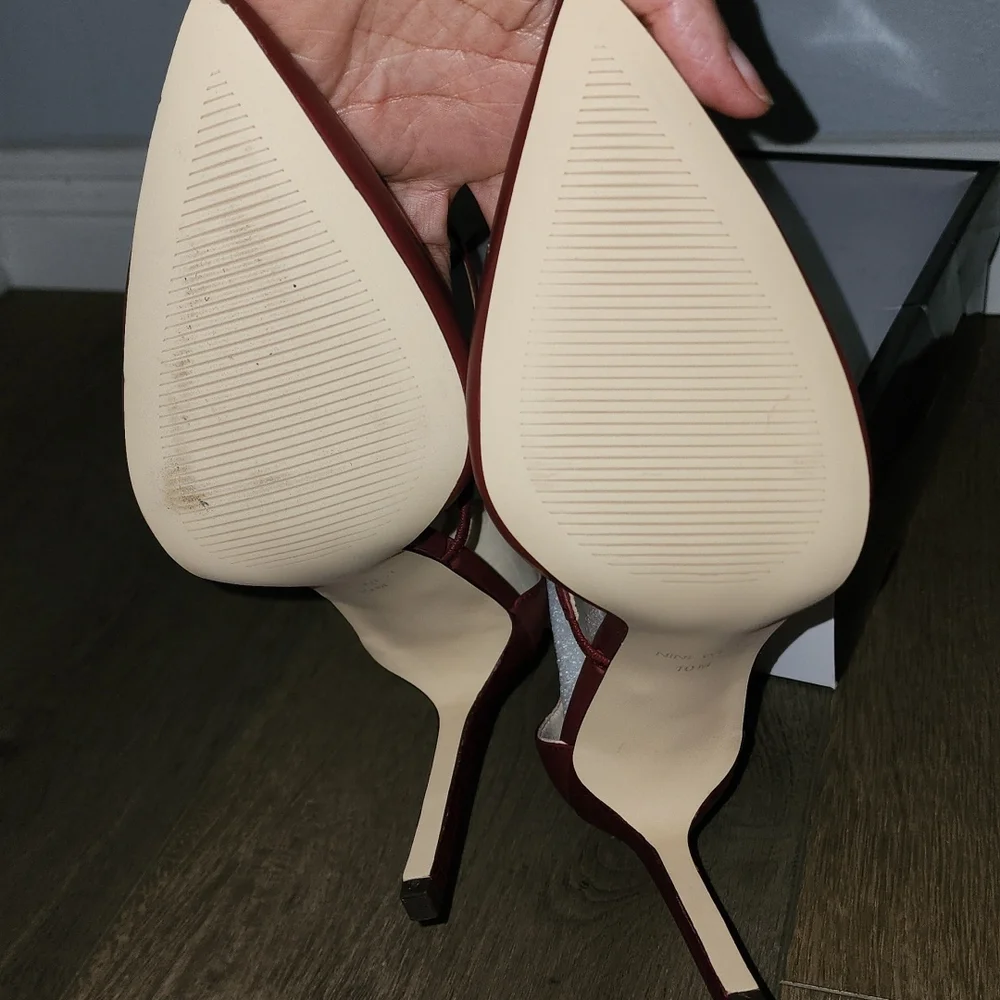 Nine West Red Heels - Picture 4 of 6
